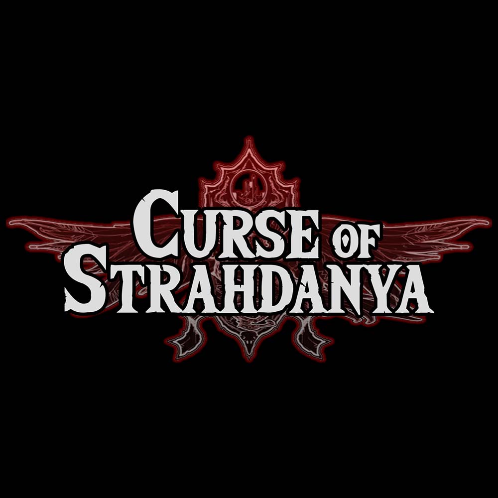 Curse of Strahdanya Logo - T-Shirt