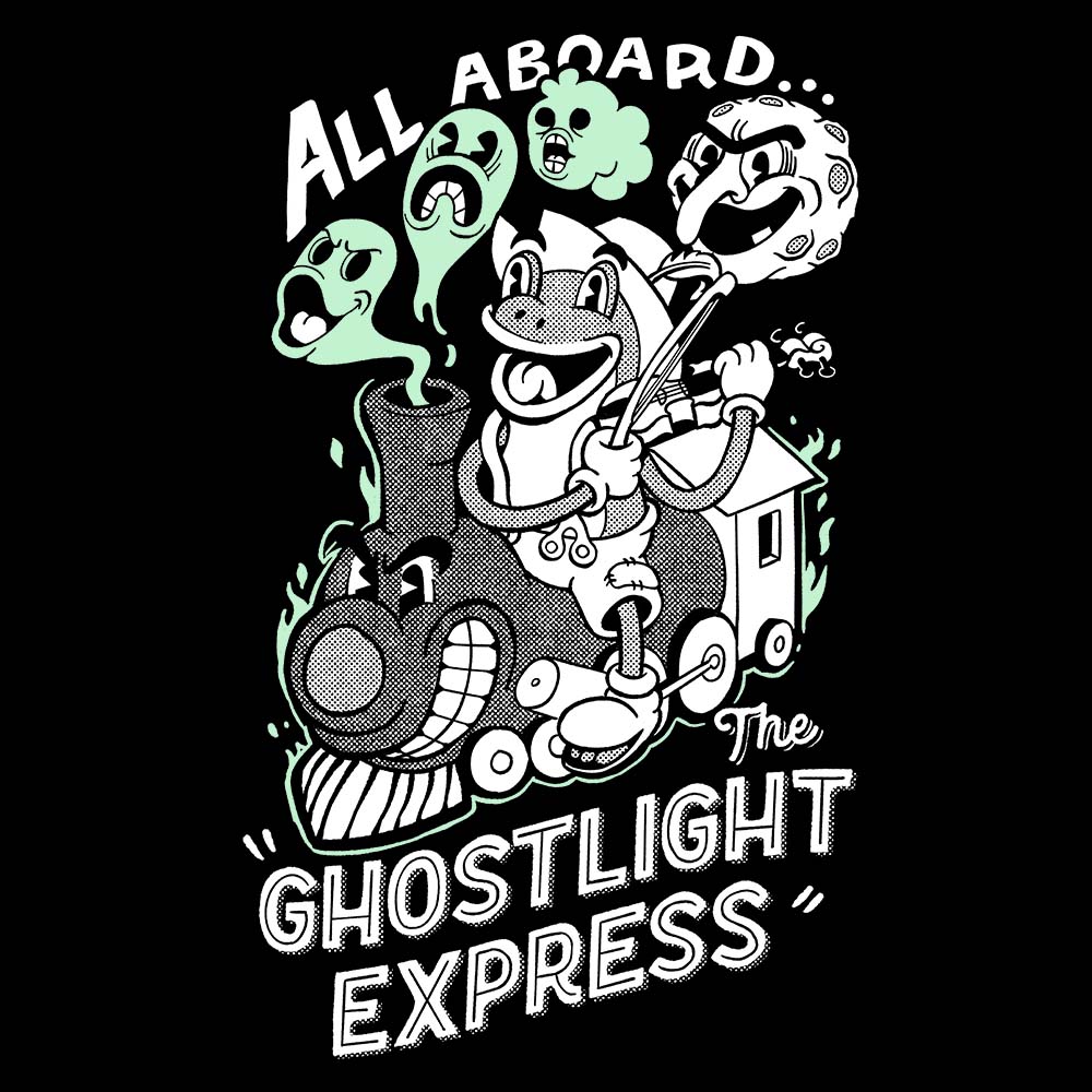 All Aboard the Ghostlight Express - T-Shirt