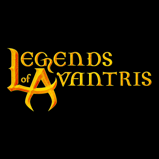 Legends of Avantris Gold Logo - T-Shirt