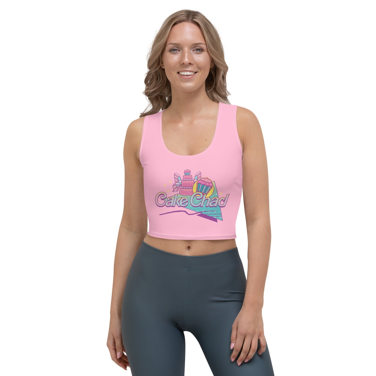 Cake Chad - Crop Top (Pink)