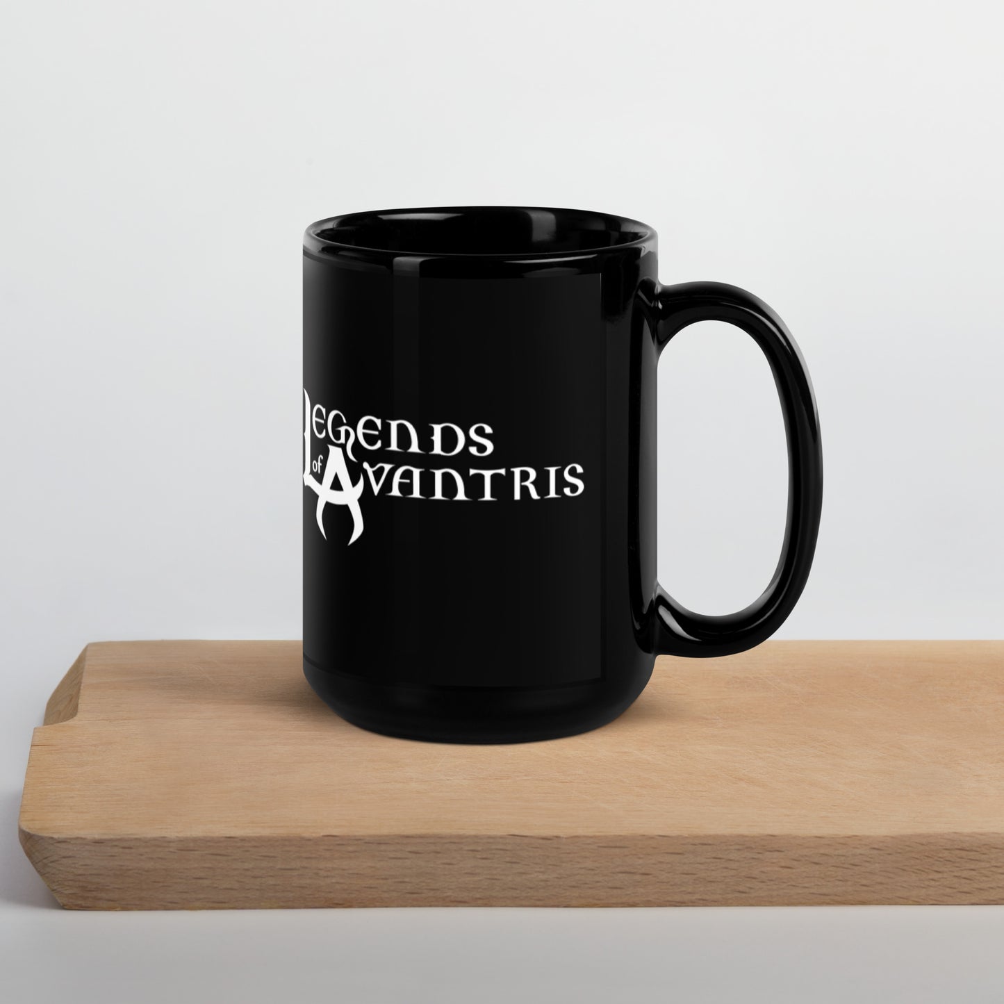 Legends of Avantris White Logo - Mug