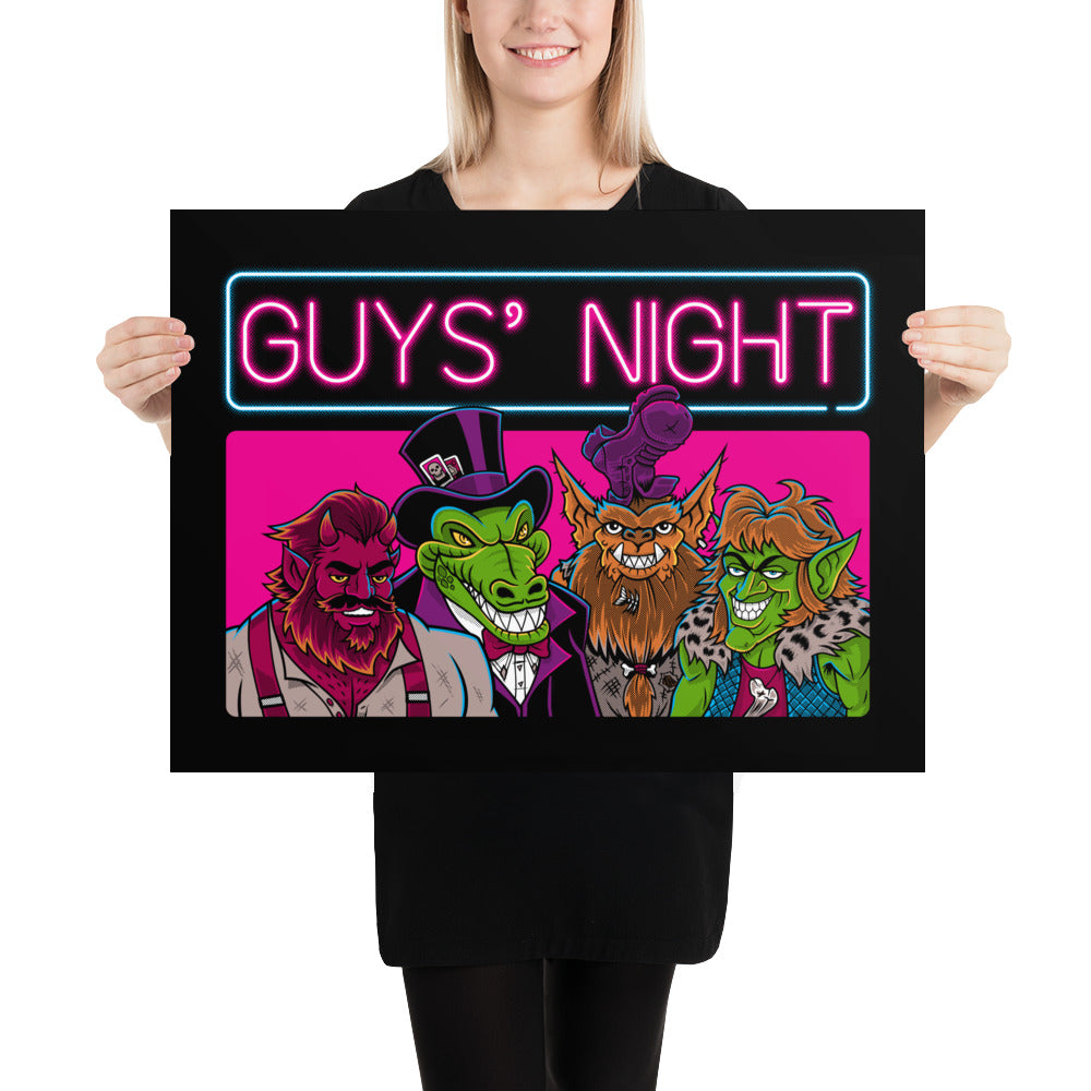 Guys' Night - Poster