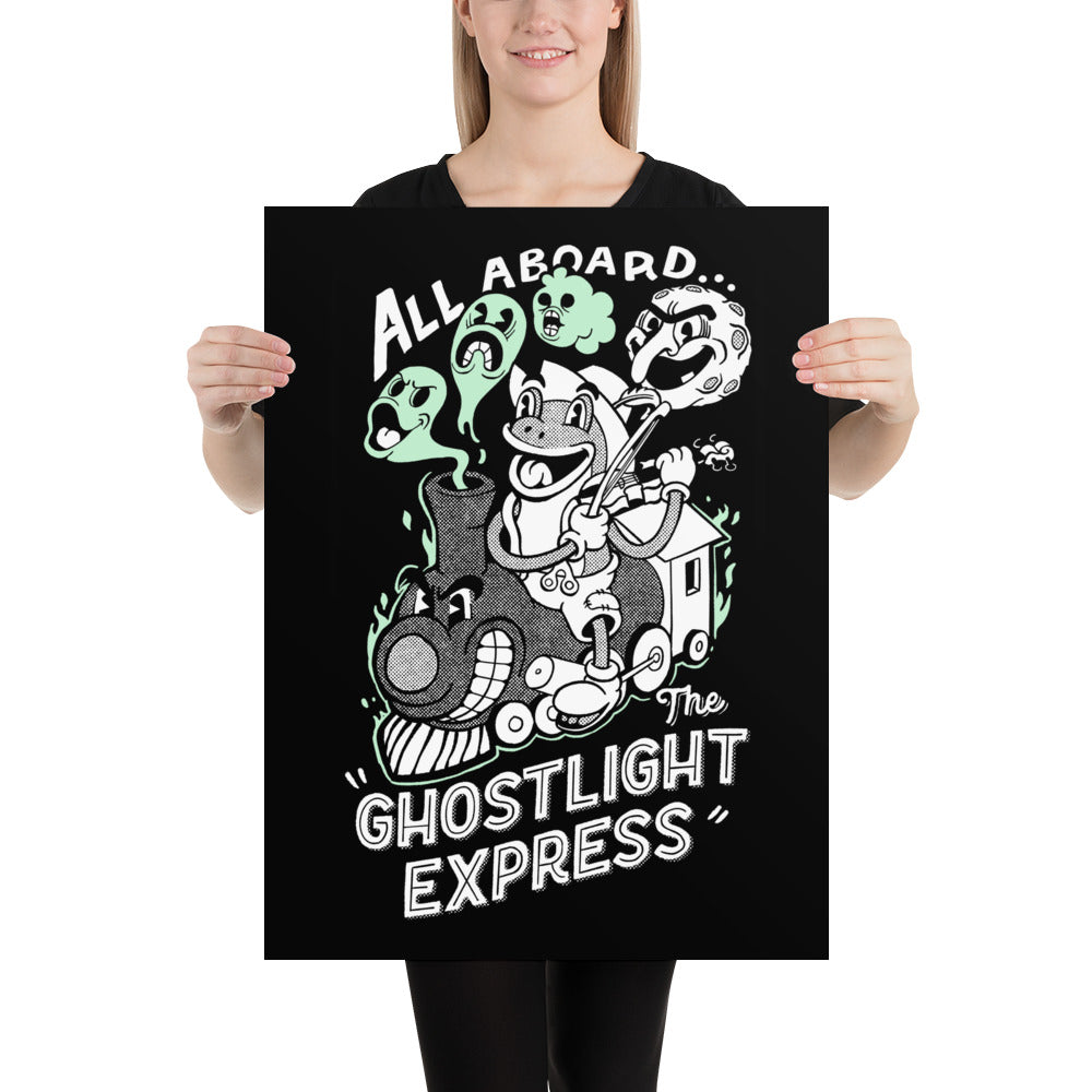 All Aboard the Ghostlight Express - Poster