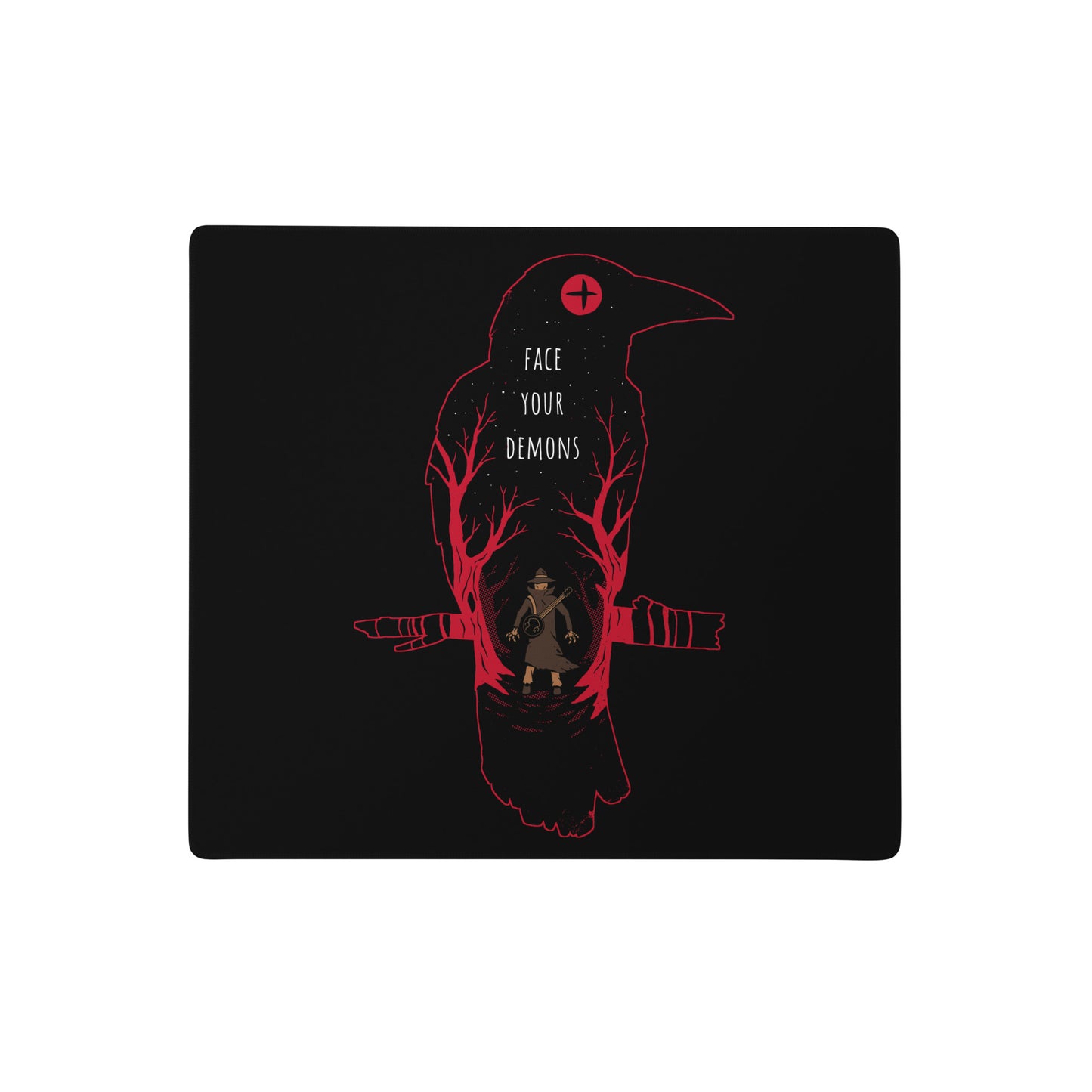 Face Your Demons - Gaming Mouse Pad