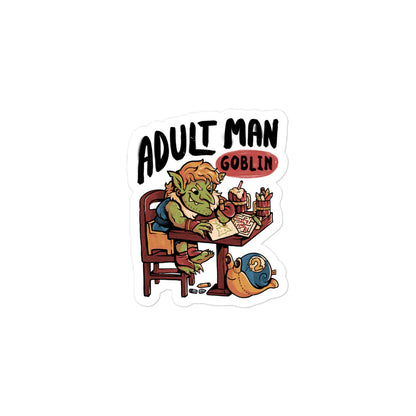 Adult Man Goblin - Sticker