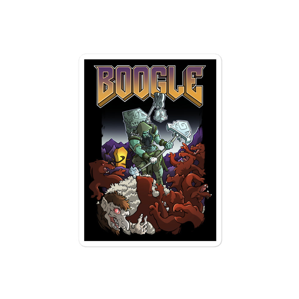 BOOGLE - Sticker