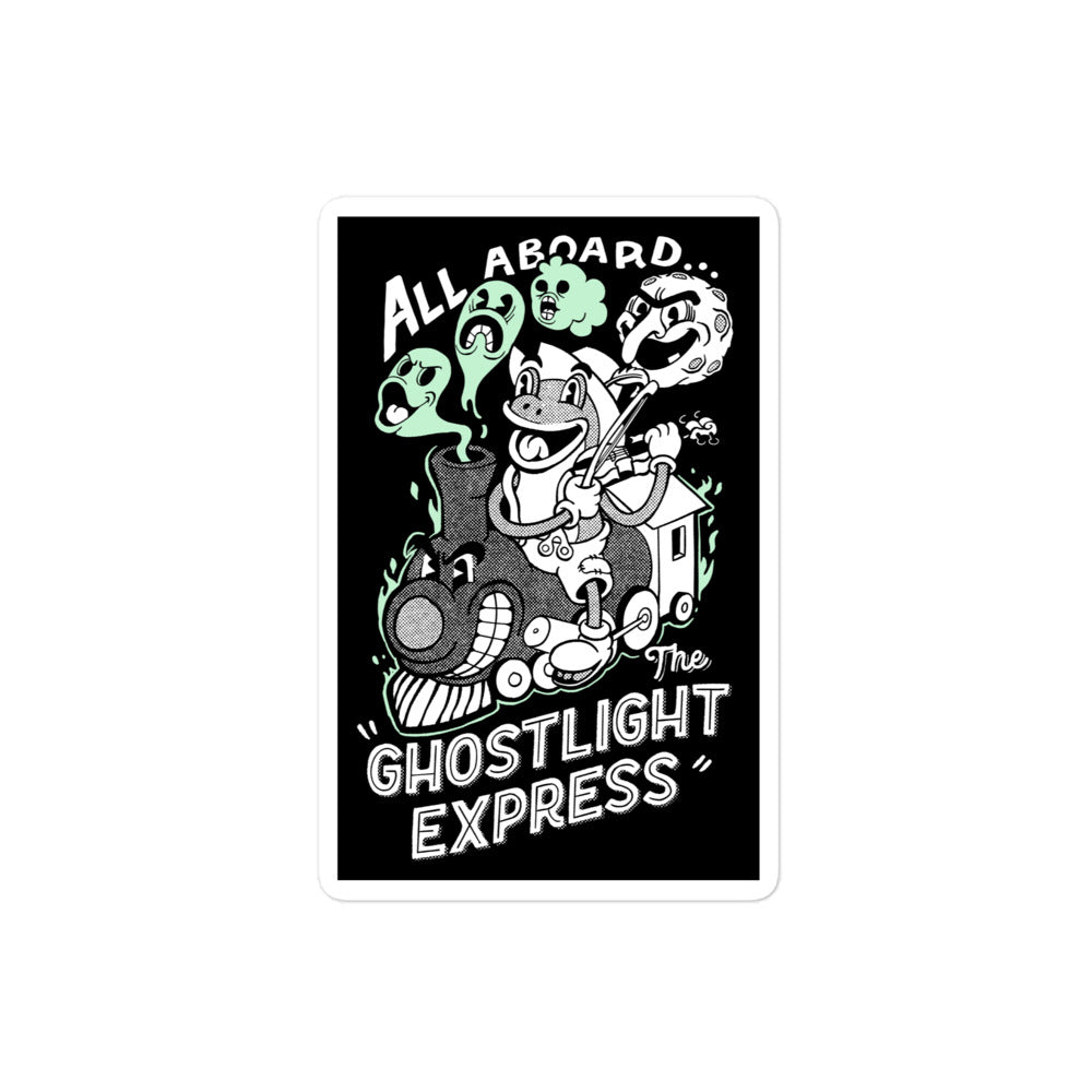 All Aboard the Ghostlight Express - Sticker