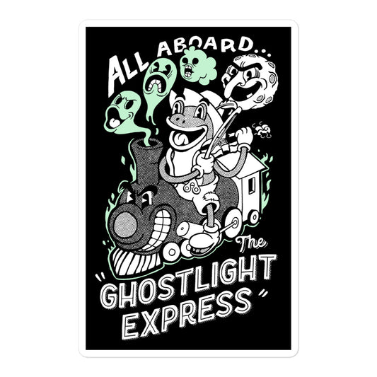 All Aboard the Ghostlight Express - Sticker