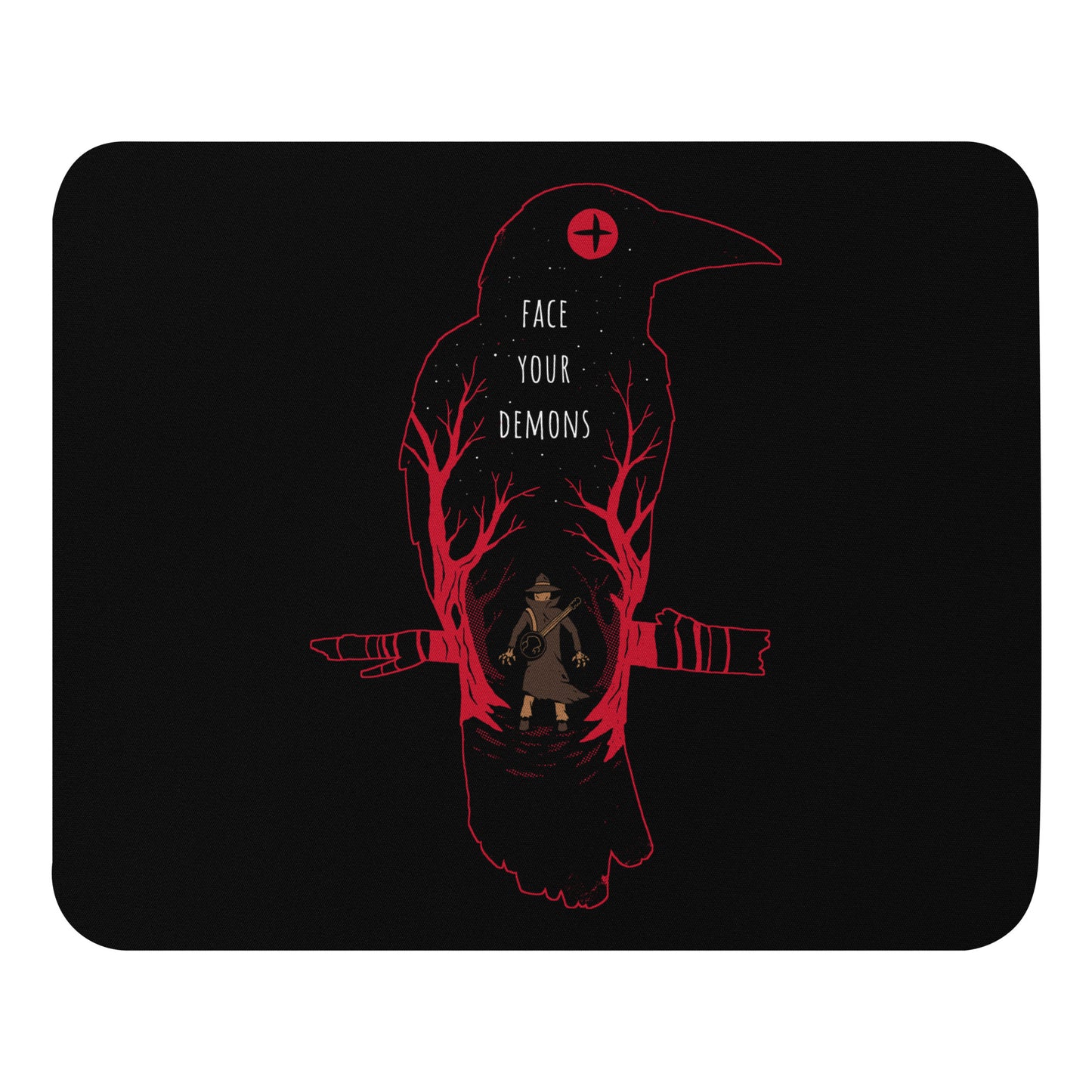 Face Your Demons - Mouse Pad