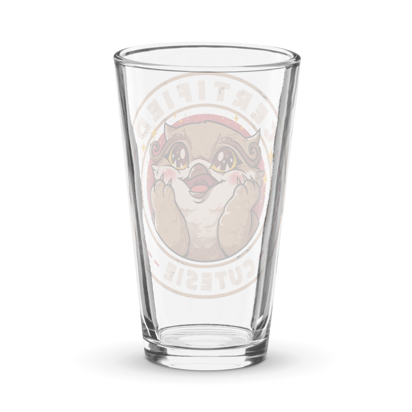 Certified Cutesie - Pint Glass