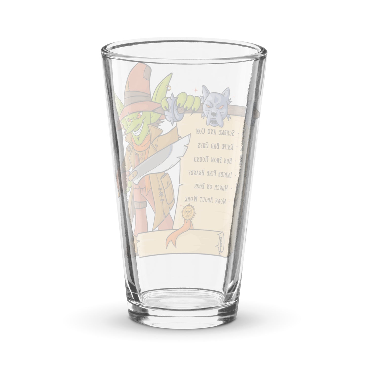 The S.K.R.I.M.M. System - Pint Glass