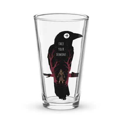 Face Your Demons - Pint Glass