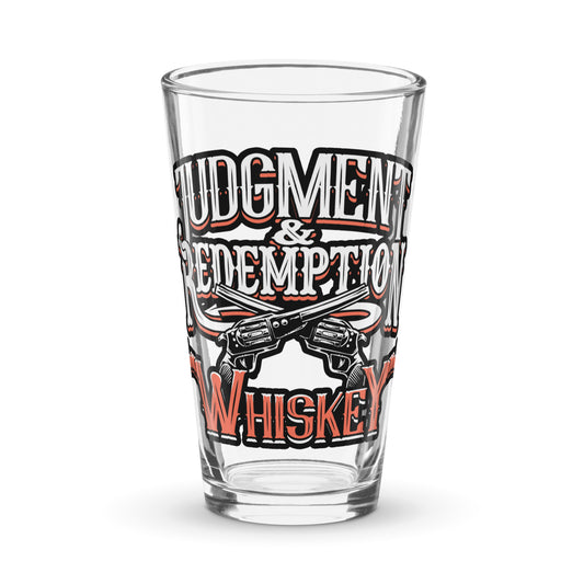 Judgement & Redemption - Pint Glass