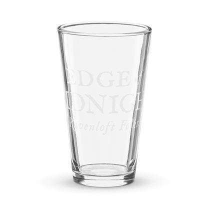 Edge of Midnight Logo - Pint Glass