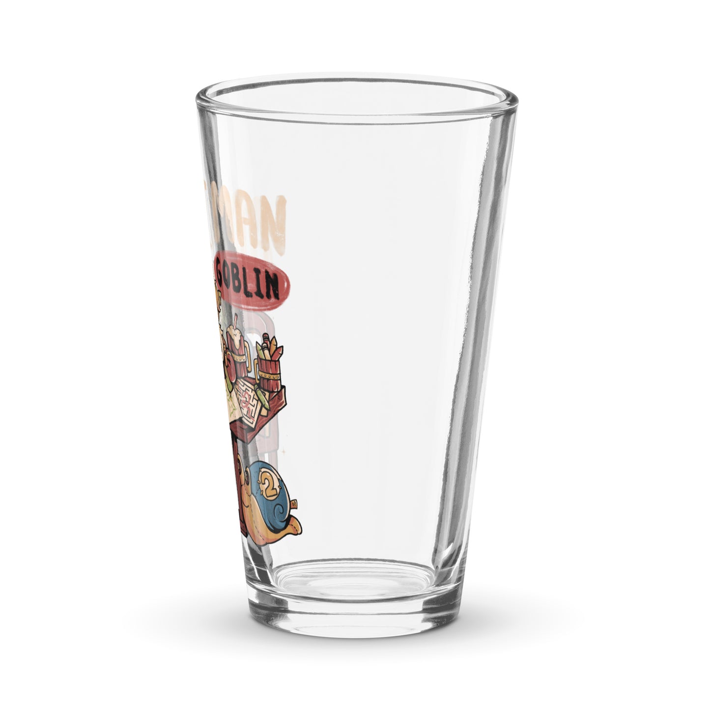 Adult Man Goblin - Pint Glass