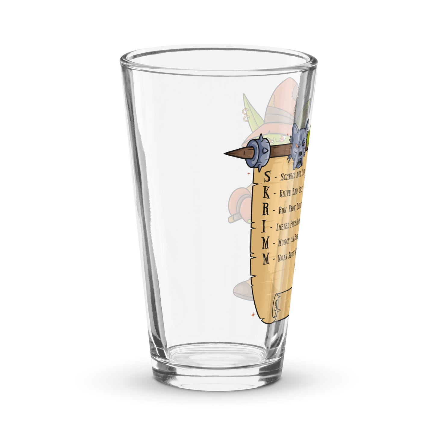 The S.K.R.I.M.M. System - Pint Glass