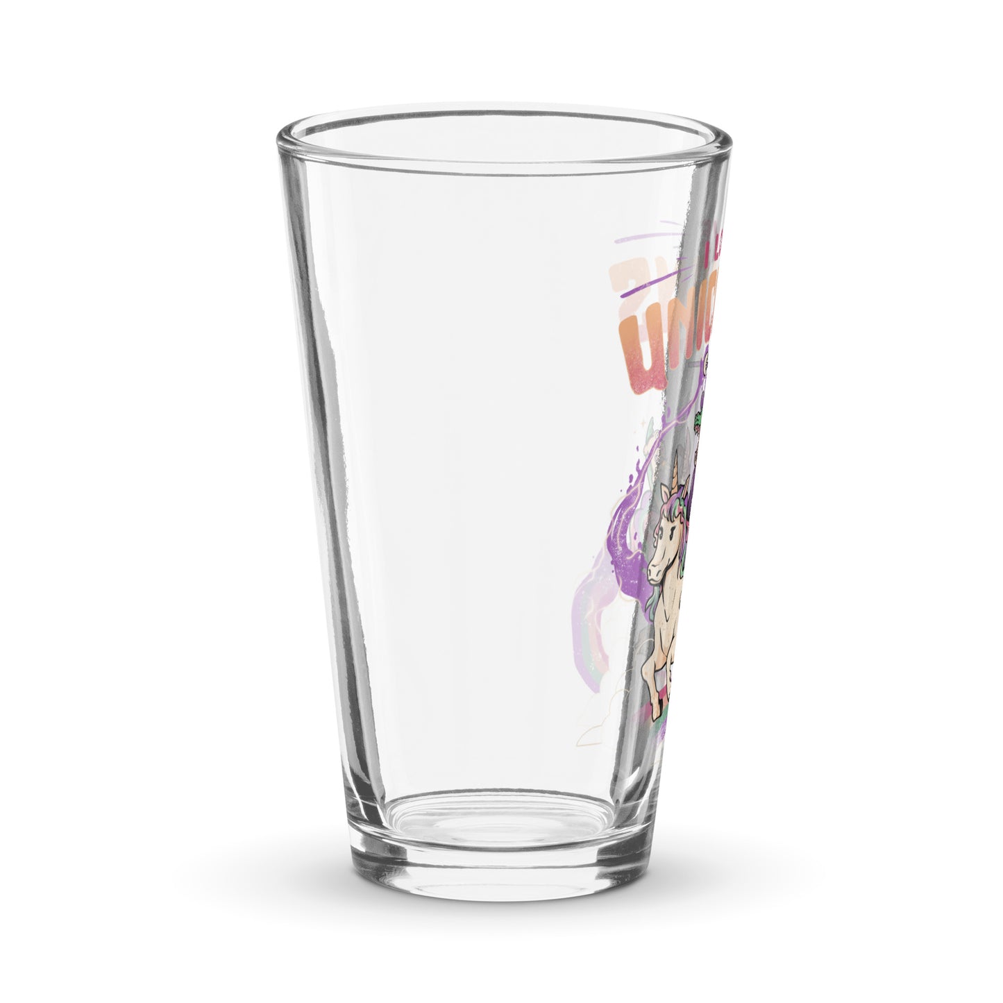 I Love Unicorns - Pint Glass