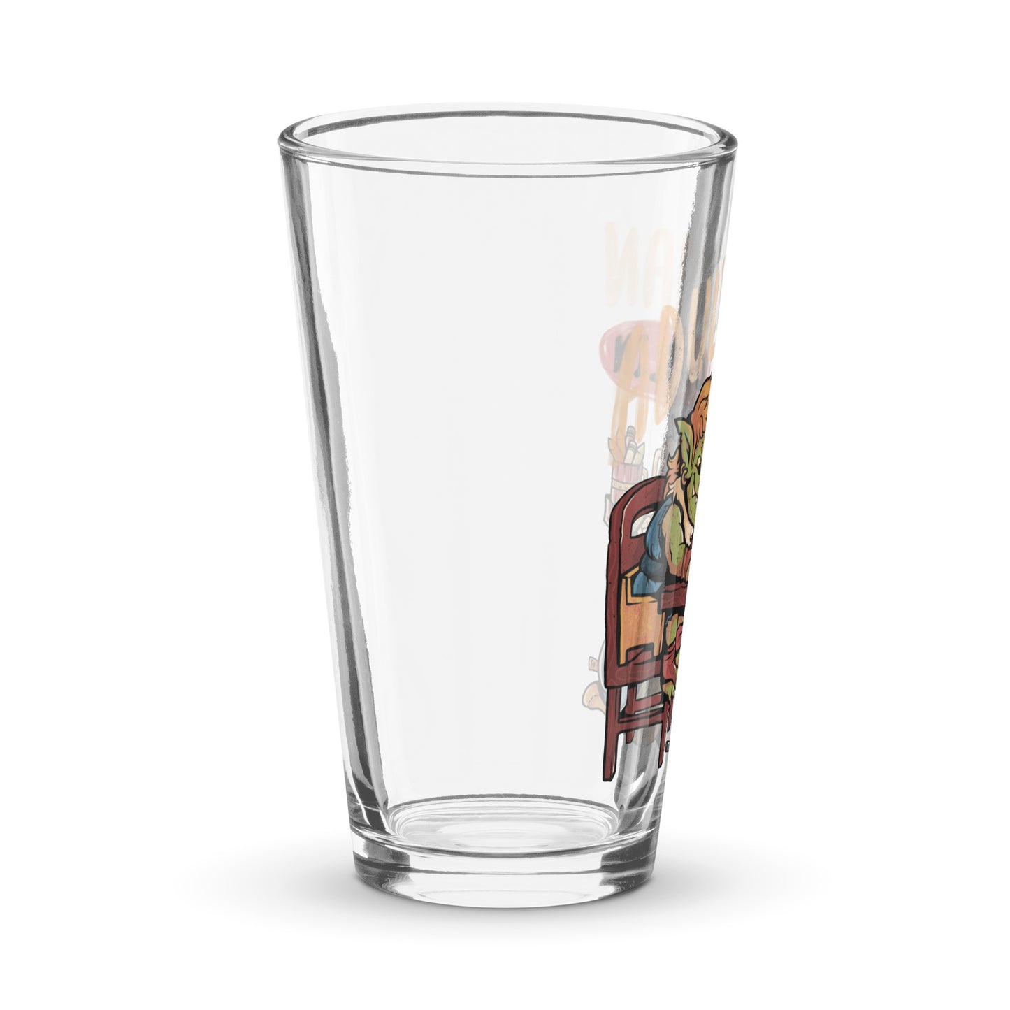 Adult Man Goblin - Pint Glass