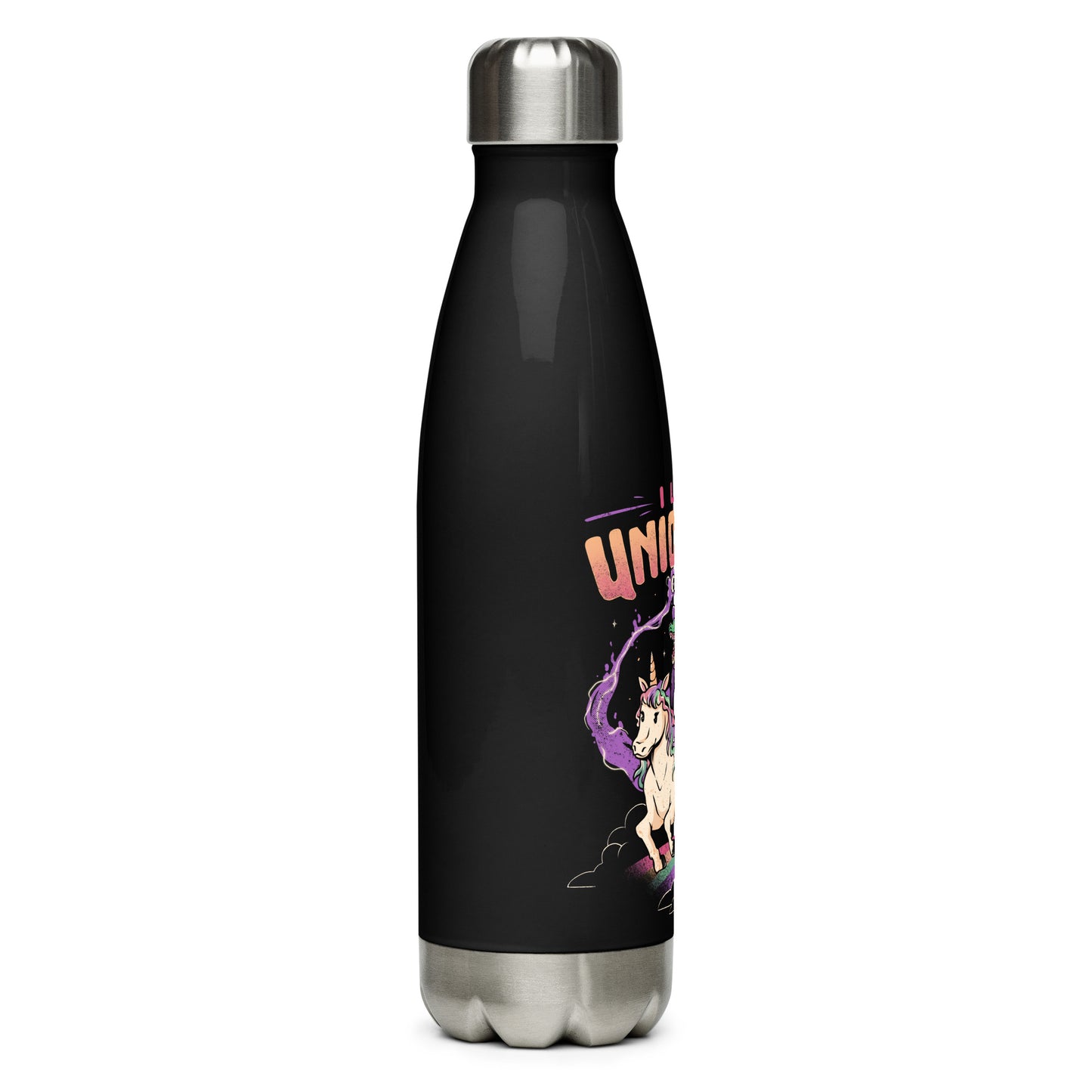 I Love Unicorns - Water Bottle