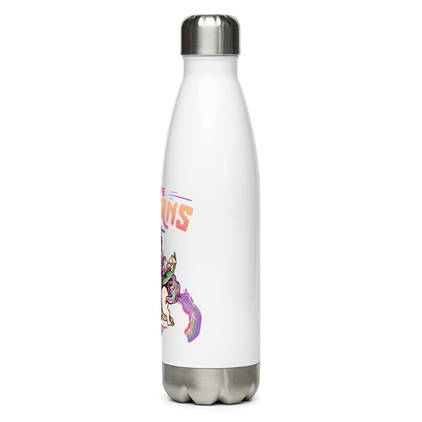 I Love Unicorns - Water Bottle