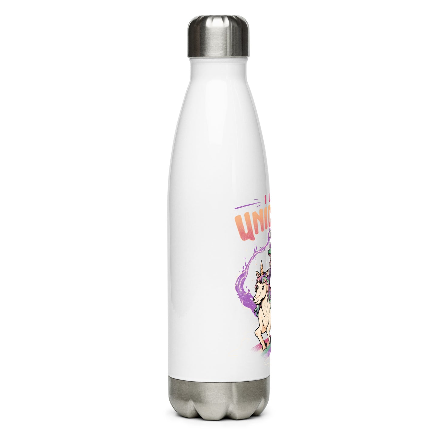 I Love Unicorns - Water Bottle