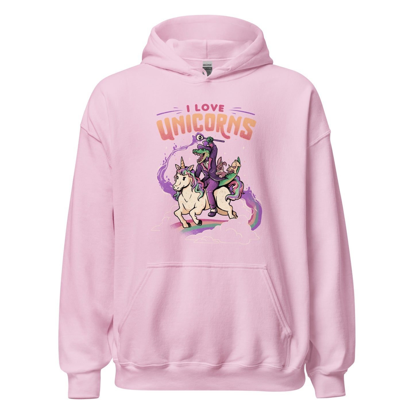 I Love Unicorns - Hoodie