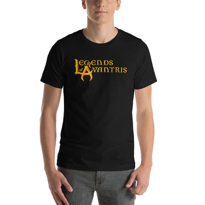 Legends of Avantris Gold Logo - T-Shirt