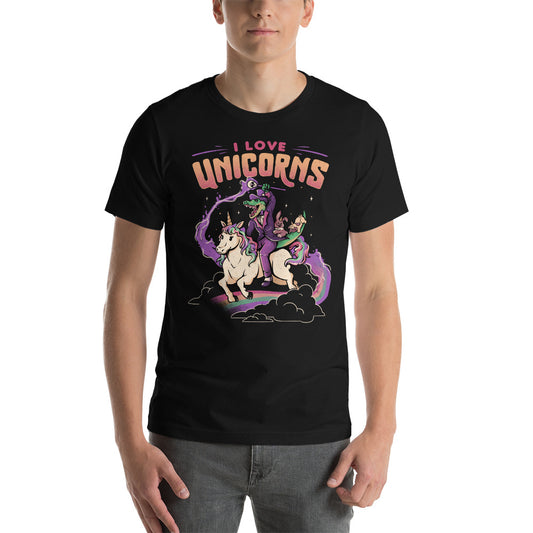 I Love Unicorns - T-Shirt