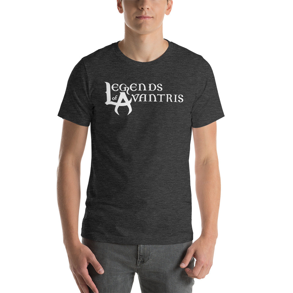 Legends of Avantris White Logo - T-Shirt