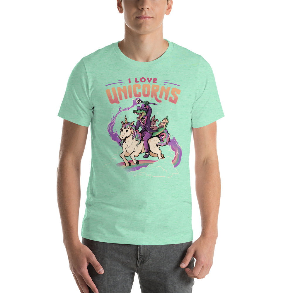 I Love Unicorns - T-Shirt